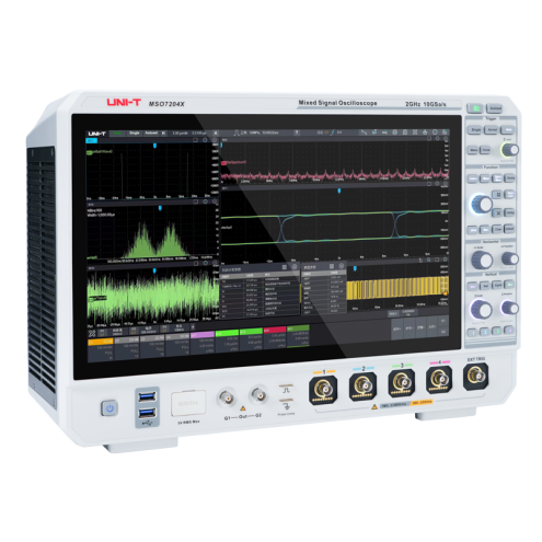 优利德MSO7104X高带宽混合信号示波器